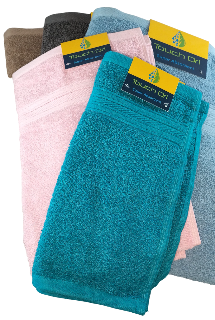 Touch Dri Bath Towels 100% Cotton