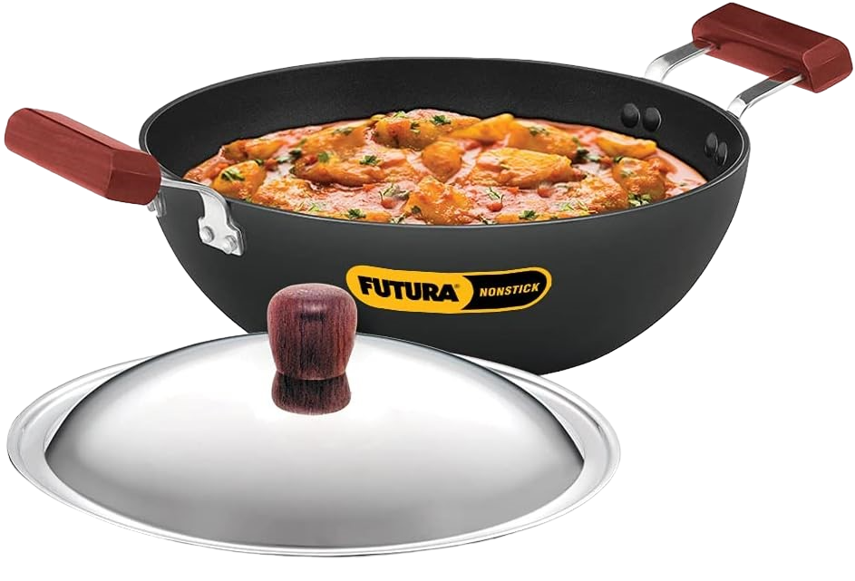 Futura Ind Ns Deep Fry Kadahi Ss Lid