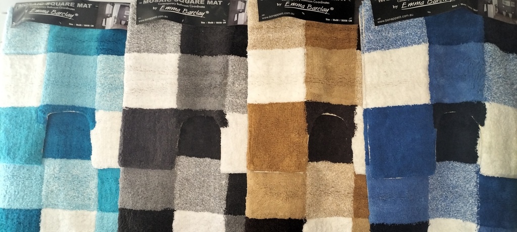 Mosaic Square 2Pc Mat Set
