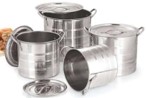 4Pcs Stock Pot Set