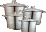 Vinod 3 Pc Stock Pot Set