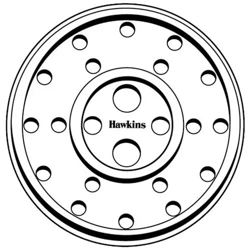 SS Hawkins Standard Grid (Stainless Steel)