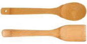 30cm Bamboo Spoon & Spatula