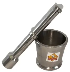 S/Steel Mortar N Pestle