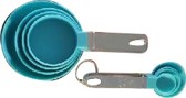 [7358] 8Pc Measuring Cup & Spoon Set