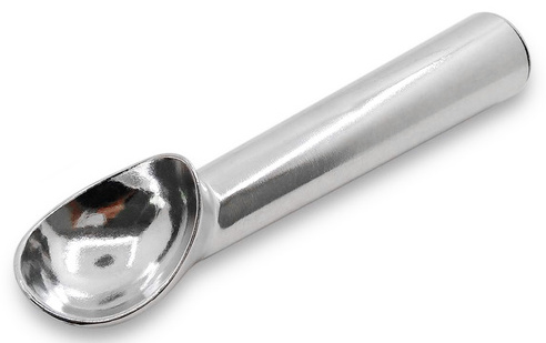 [7558] Ice Cream Scoop Smooth Handle