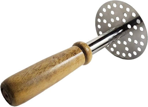 [8512] Pavbhaji Masher Wood Handle