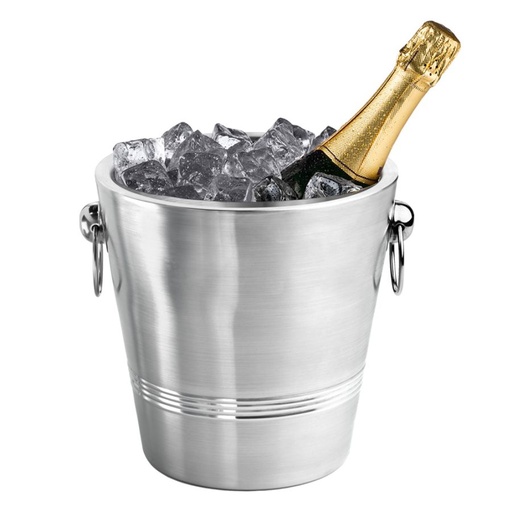 [7766] 22cm Wine Bucket - Ring Handle