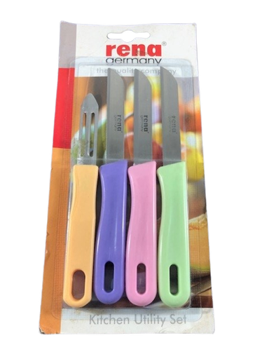 [7788] 4Pc Rena Knife Peeler