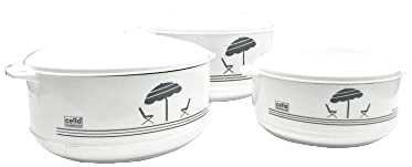 [7413s] 3Pc Plastic Hot Pots
