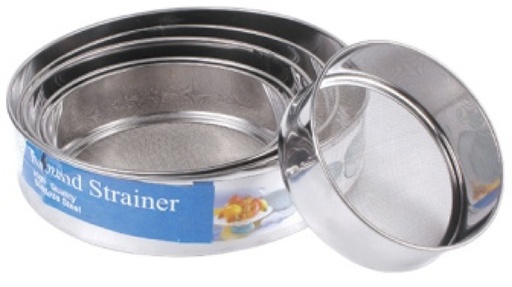 [7601s] 3pc Drum Sieve 16,20,24cm