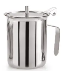 [6322] Economy Tea Pot S/Steel 10oz